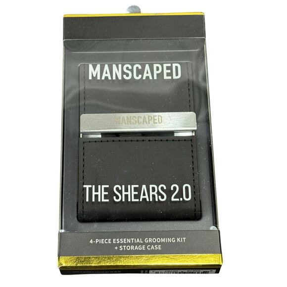 New Sealed Manscaped Lawnmower 4.0 trimmer shears and carrybag set - Picture 4 of 5